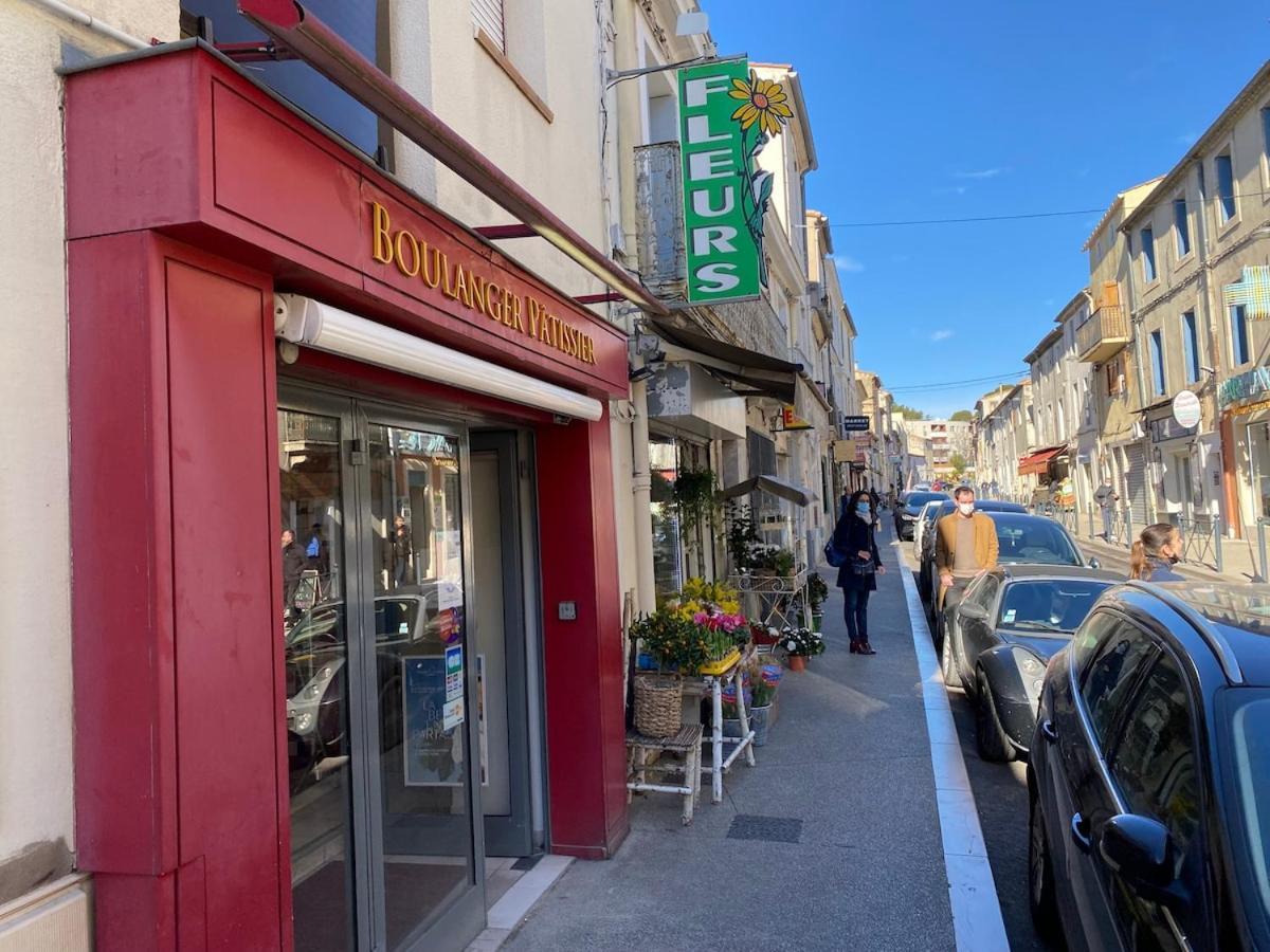Superbe Appartement Climatise Avec Patio Montpellier Ngoại thất bức ảnh